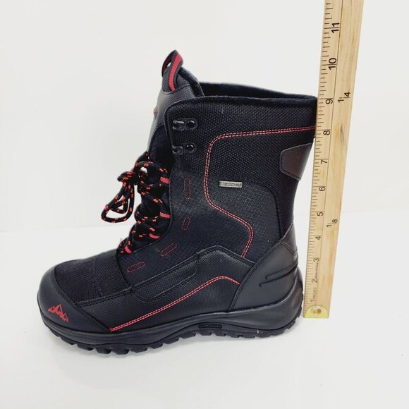 Rockmark Winter Snow Boots Men's Sz 7 Black Outdoor Warm Mid Calf Waterproof New - Picture 16 of 16